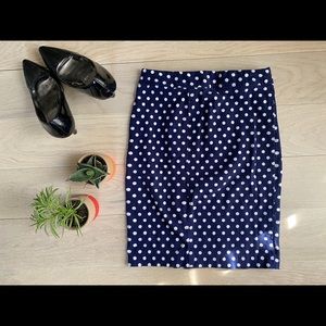 Pixley Stitch Fix Polka Dot Skirt Size XS